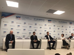 On the 28th of February, the session Young Entrepreneurs: Russias Newest Heroes at the Russian Investment Forum in Sochi, Boris Tkachenko acted as the session moderator