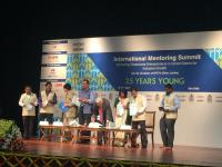 Boris Tkachenko, YBR programme manager, visited International Mentoring  Summit as a special guest and a speaker on April 4-7 in Delhi