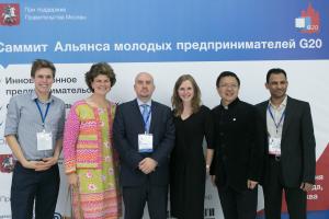 YBI delegation at Moscow G20 Youth Summit