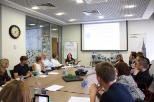 The meeting between Nexia Pacioli experts and Youth Business Russia programme members